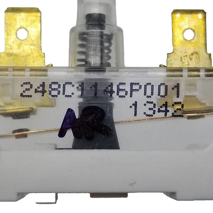 Genuine Replacement for GE Dryer Start Switch 248C1146P001