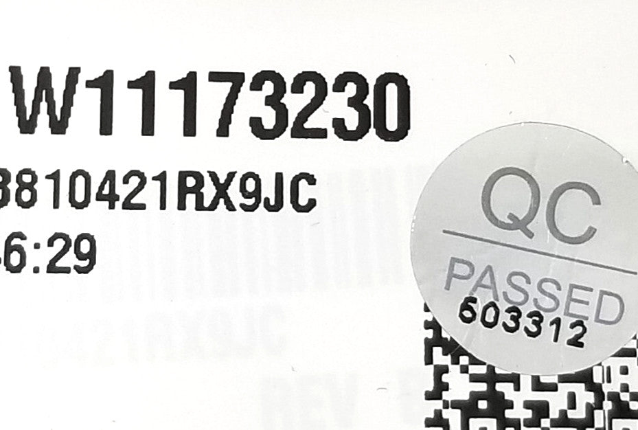 Genuine Replacement for Whirlpool Washer Control W11173230