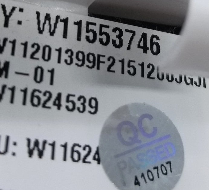 OEM Replacement for Whirlpool Washer Control  W11553746