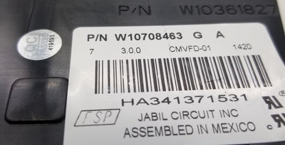 OEM Replacement for Whirlpool Oven Control Panel W10708463