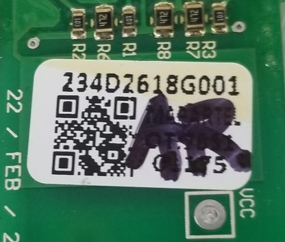 OEM Replacement for GE Laundry Center UI Board 234D2618G001