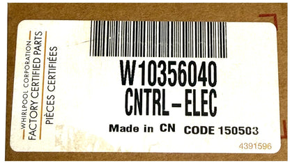 New Replacement for Whirlpool Fridge Control W10356040