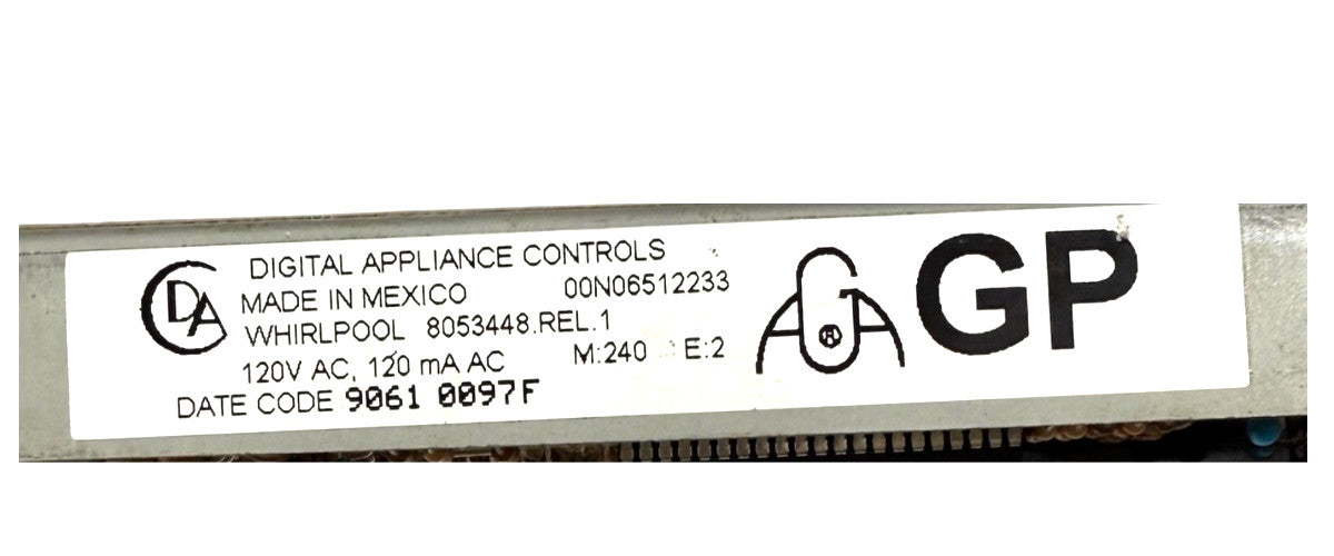 OEM Replacement for Whirlpool Range Control 8053448