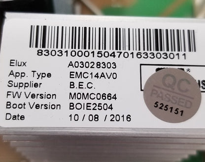 OEM Replacement for Electrolux Washer Control A03028303