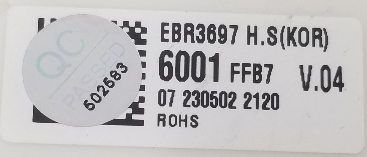 OEM Replacement for LG Dryer Control EBR36976001