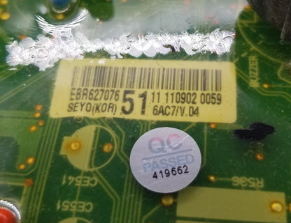 OEM Replacement for LG Dryer Control Board EBR62707651